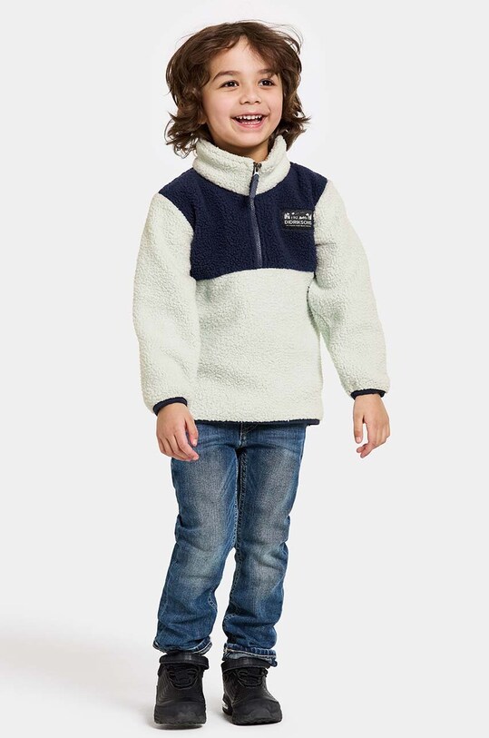 Детская куртка из флиса Didriksons GOSIG KIDS HALFZIP 505536 зелёный