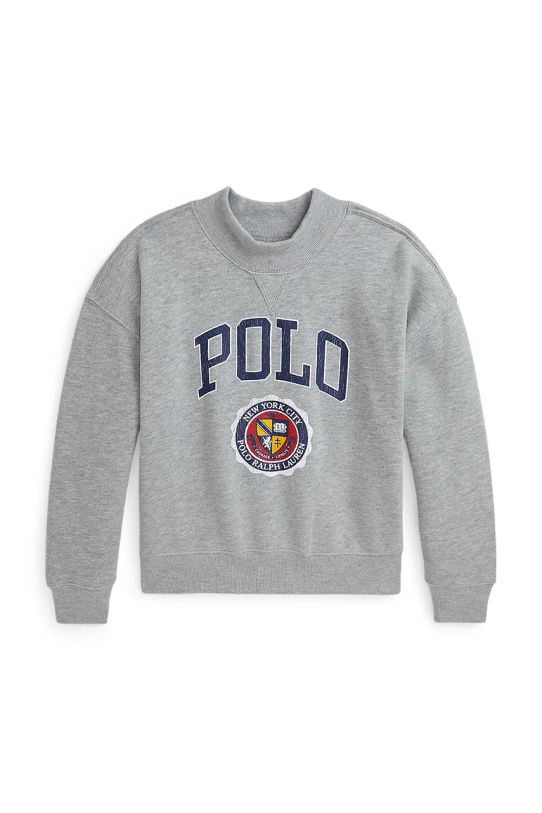 Dječja dukserica Polo Ralph Lauren 313950960002 siva AW24