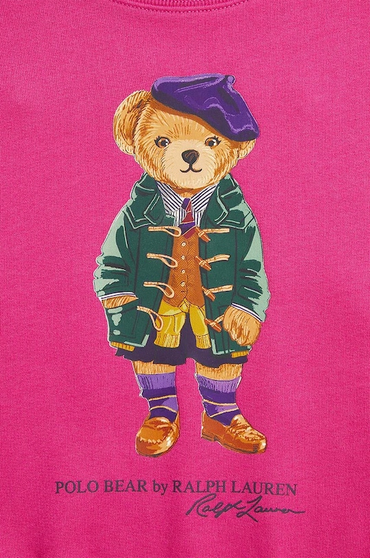 DÍVKA Dětská mikina Polo Ralph Lauren 313951082001 růžová