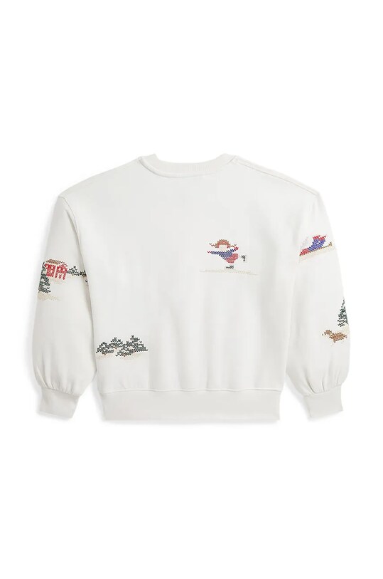 Polo Ralph Lauren hanorac de bumbac pentru copii 313952129001 bej AW24