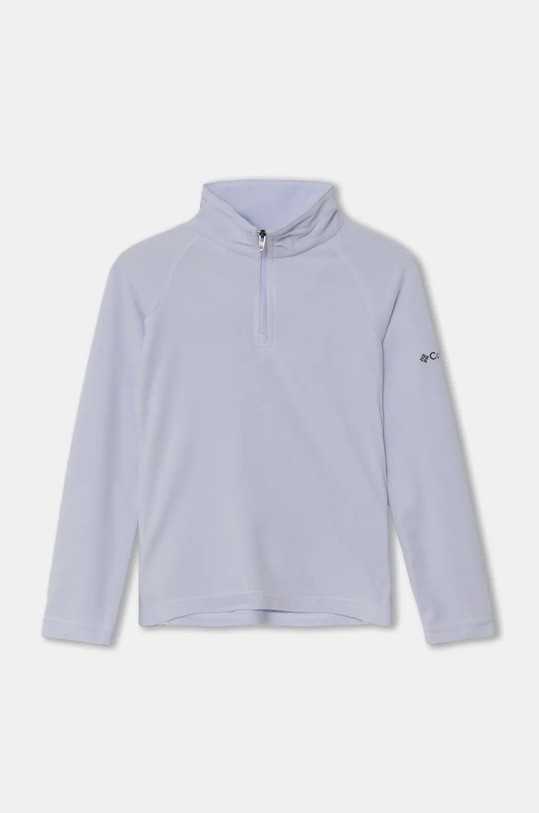 Dětská fleecová mikina Columbia Glacial bez kapuce fialová 1556945.9BYH