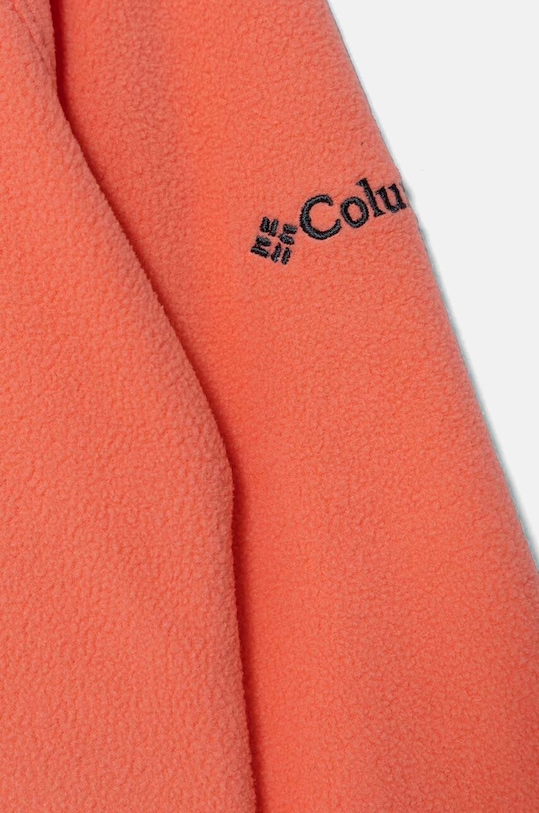 Dziewczynka Columbia bluza polarowa dziecięca Glacial 1556945.9BYH pomarańczowy