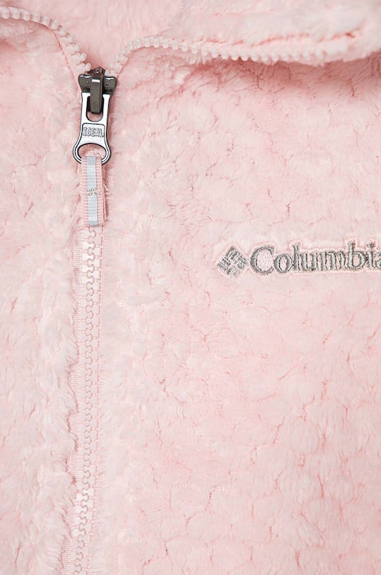 Fete Columbia hanorac polar pentru copii Fire Side 1799083.9BYH roz