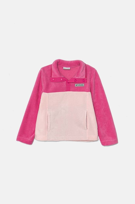 Βρεφική μπλούζα fleece Columbia Steens Mtn χωρίς κουκούλα ροζ 2087881.G