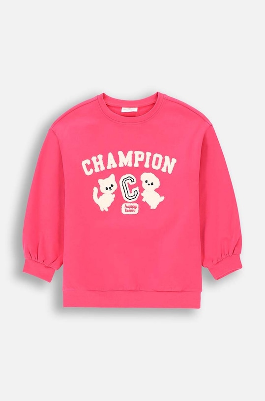 Coccodrillo bluza dziecięca ZC4132102AGK różowy AW24
