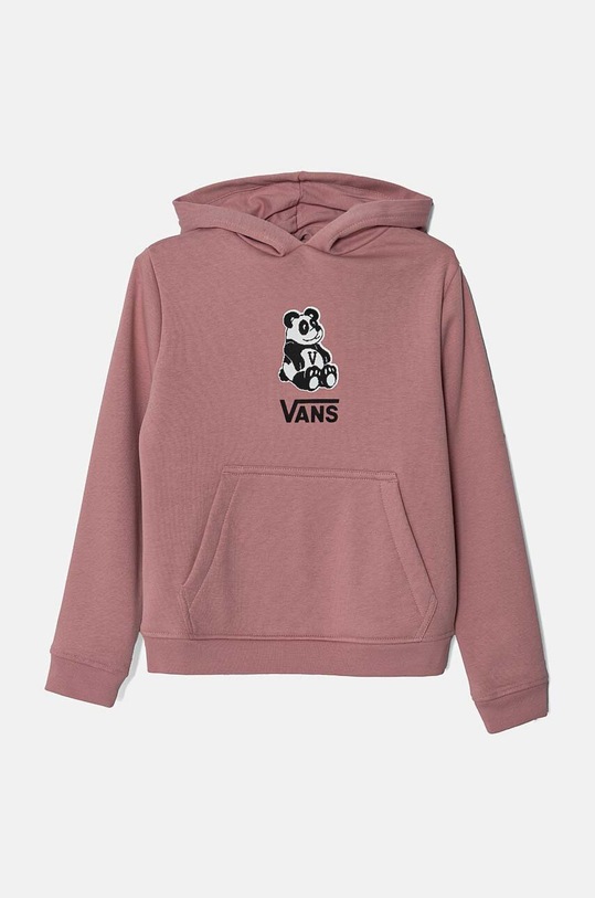 Dětská mikina Vans GR PANDA PO s kapucí růžová VN000K96C3S1