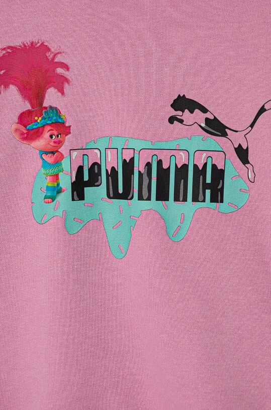 Dievča Detská mikina Puma X TROLLS Hoodie TR 627378 ružová