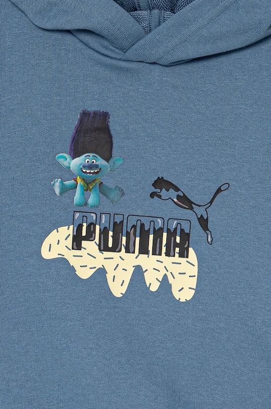 Dievča Detská mikina Puma X TROLLS Hoodie TR 627378 modrá
