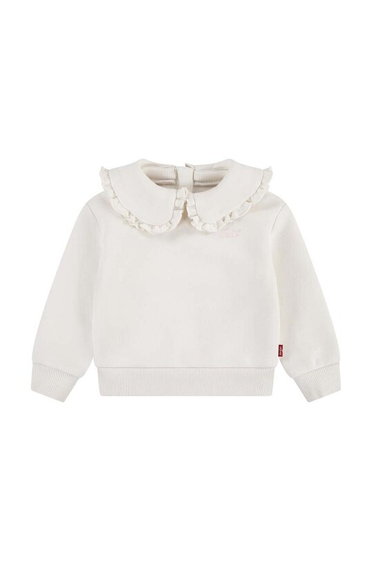 Кофта для немовлят Levi's RUFFLE COLLARED CREW інші бежевий 1EK989