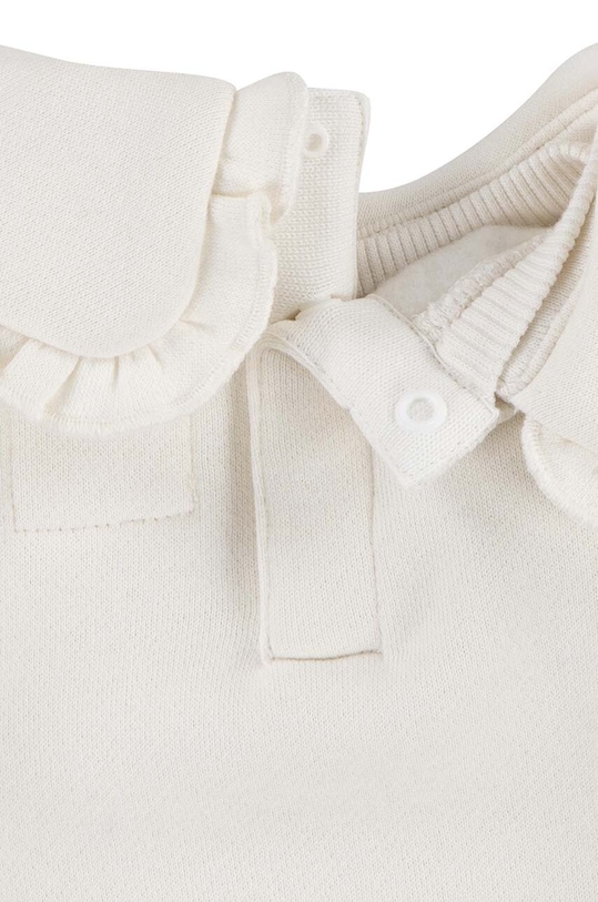 Levi's bluza bebe RUFFLE COLLARED CREW 1EK989 bej