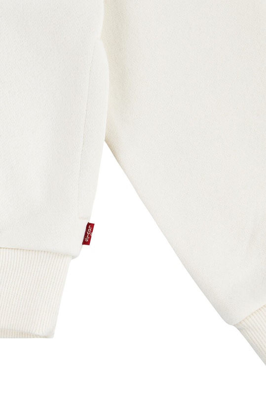 Dětská mikina Levi's BATWING CHEST HIT HOODIE bílá 3EL078