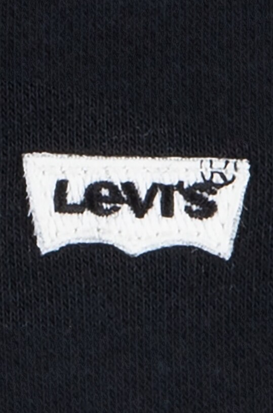 Дівчинка Дитяча кофта Levi's BATWING CHEST HIT HOODIE 4EL078 чорний