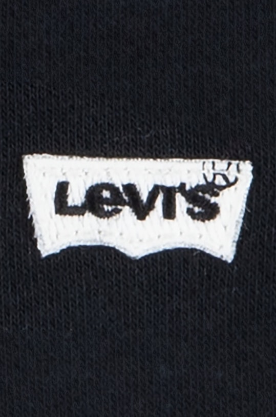 Fete Levi's bluza copii BATWING CHEST HIT HOODIE 4EL078 negru