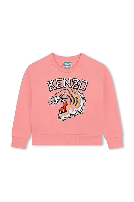 Detská mikina Kenzo Kids s elastanom ružová K60692.86.108