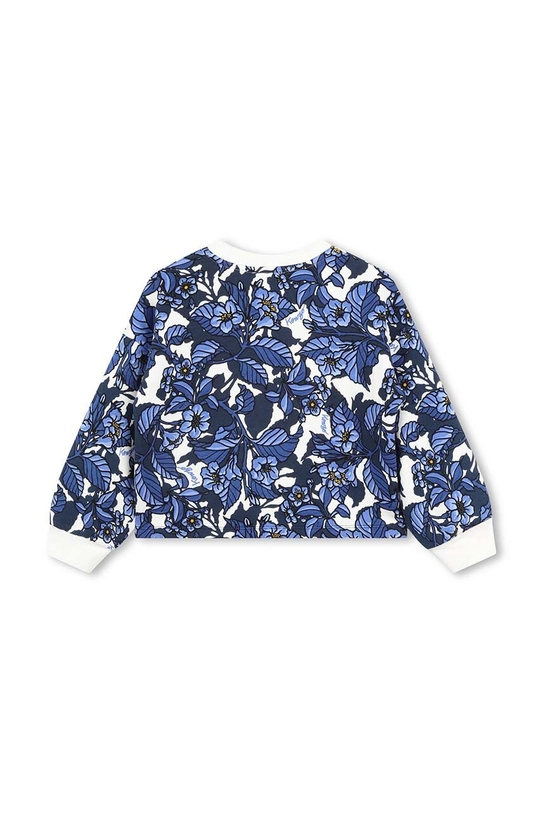 Kenzo Kids hanorac de bumbac pentru copii K60695.86.108 bleumarin AW24