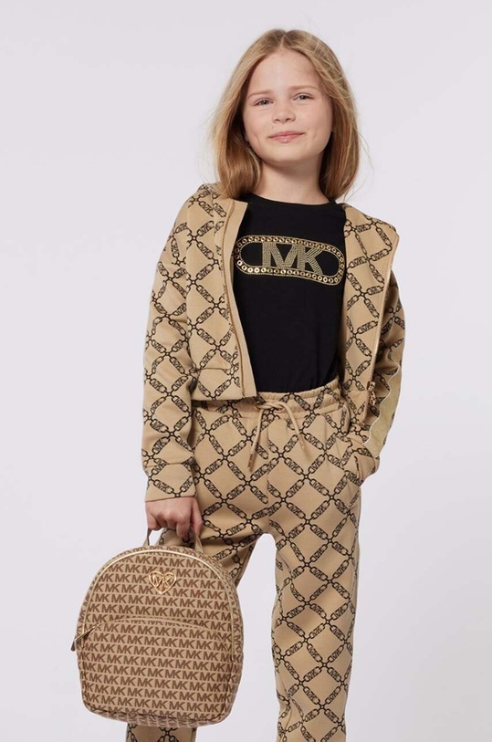 Michael Kors gyerek felső elasztánnal bézs R30155.114.150