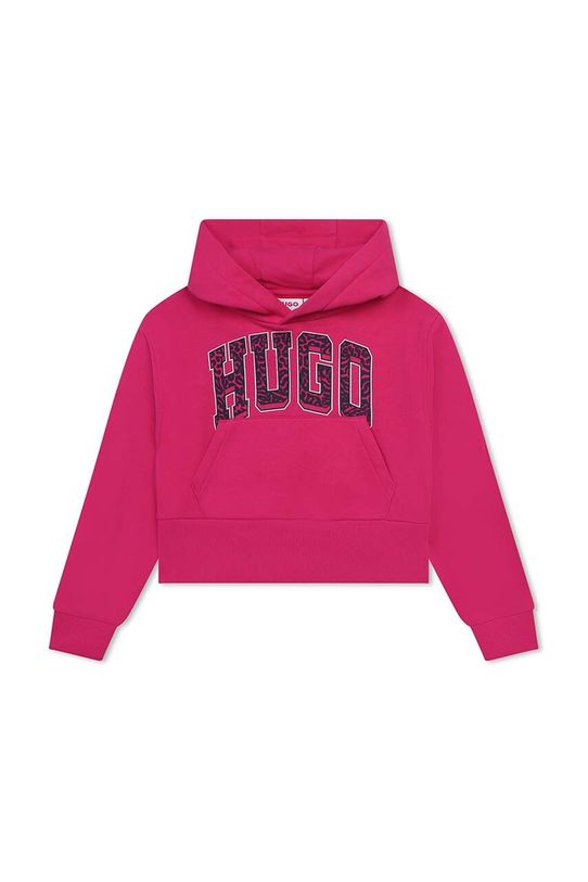 Detská mikina HUGO G00211.156.162 ružová AW24