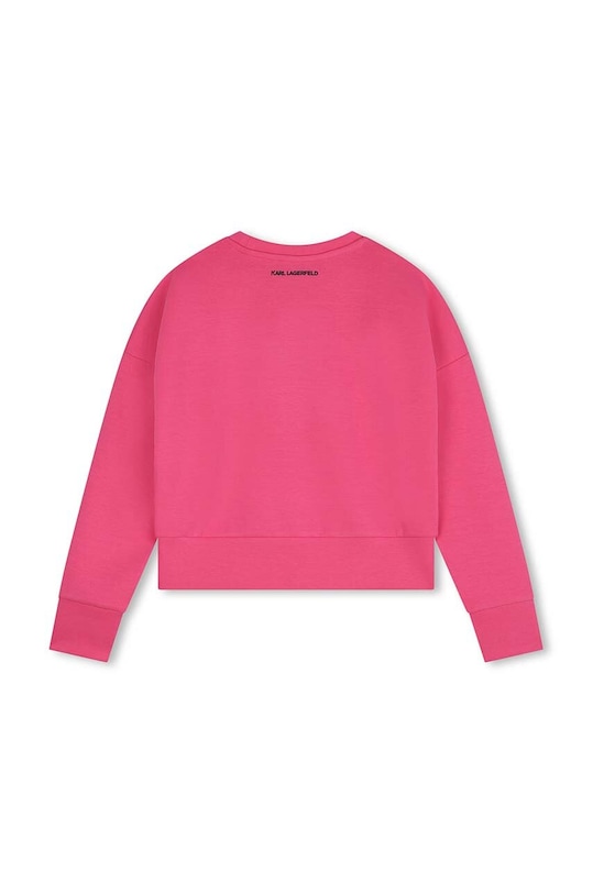 Karl Lagerfeld bluza dziecięca Z30219.114.150 różowy AW24
