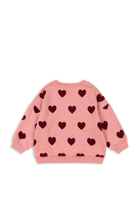 Konges Sløjd bluza dziecięca LOU SWEAT SHIRT OCS KS102021.G różowy SS25
