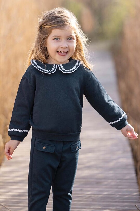Tartine et Chocolat bluza bebe uni bleumarin TZ15001.67.74