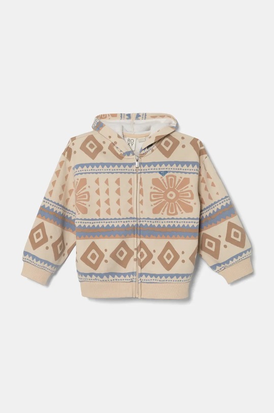 Roxy bluza dziecięca FLY ON THE WALL wzorzyste beżowy ERGFT03962