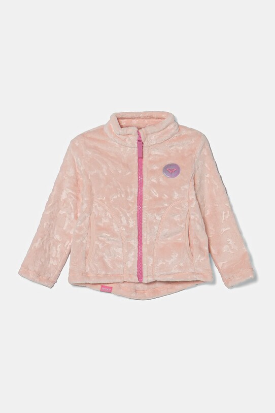 Дитяча кофта Roxy MINI IGLOO без капюшона помаранчевий ERLFT03209