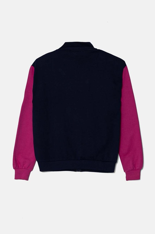 Dětská bavlněná mikina United Colors of Benetton 3J68C503Y.G.Seasonal fialová AW24