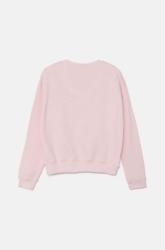 United Colors of Benetton bluza bawełniana dziecięca 3J68C10L8.G.Seasonal różowy AW24