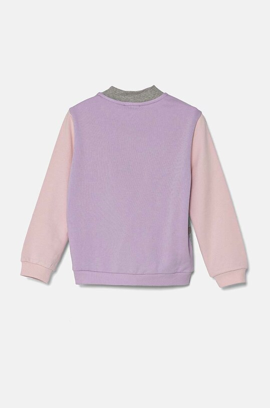 United Colors of Benetton hanorac de bumbac pentru copii 3J70G5037.P.Seasonal gri AW24