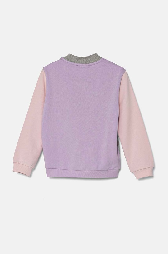 United Colors of Benetton bluza bawełniana dziecięca 3J70G5037.P.Seasonal szary AW24