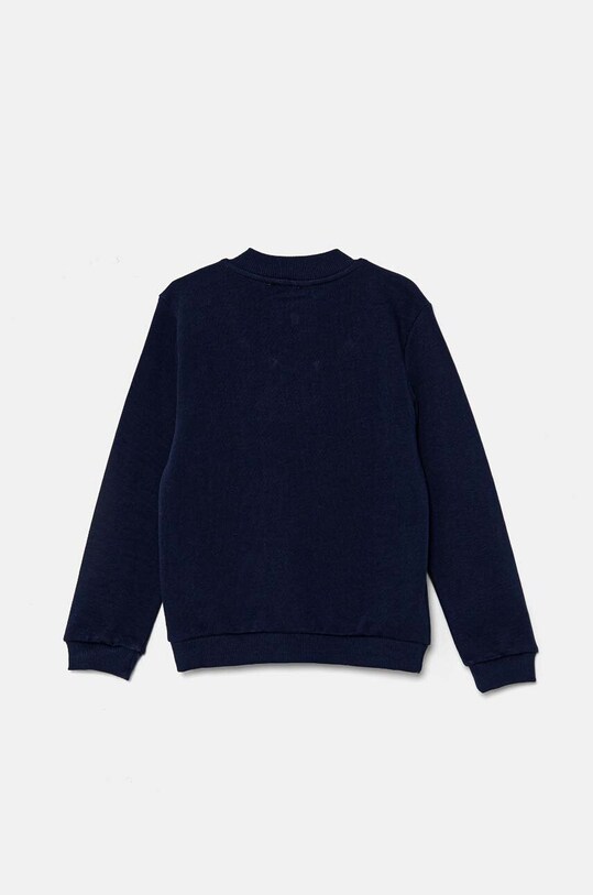 United Colors of Benetton bluza bawełniana dziecięca 3J70G5037.P.Seasonal granatowy AW24