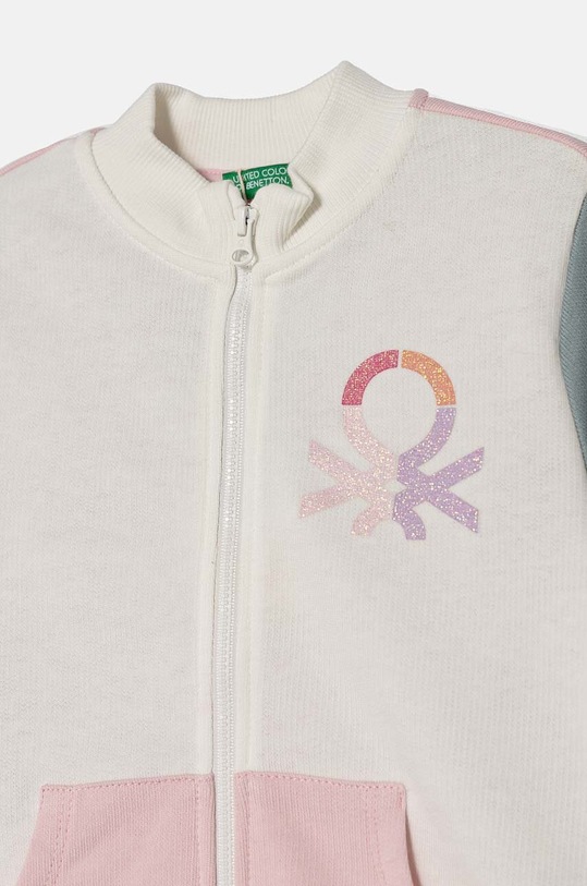 Dziewczynka United Colors of Benetton bluza bawełniana dziecięca 3J70G5037.P.Seasonal multicolor