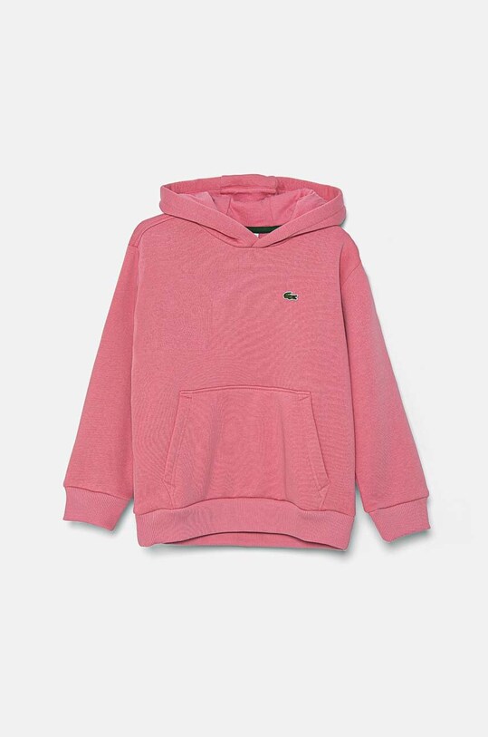Детская кофта Lacoste с капюшоном розовый SJ5292.G