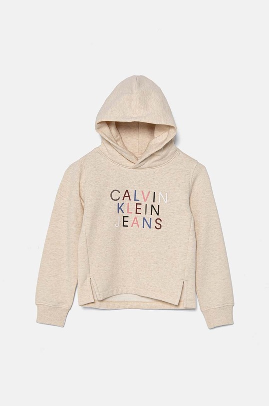 Детская кофта Calvin Klein Jeans IG0IG02637.9BYH. бежевый AW24