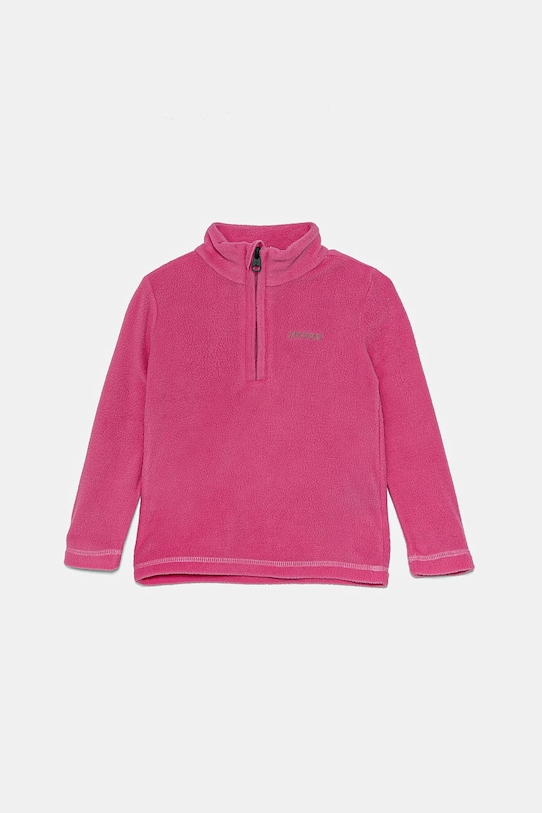 Protest bluza polarowa dziecięca PRTMUTE 1/4 bez kaptura różowy 3411100.G