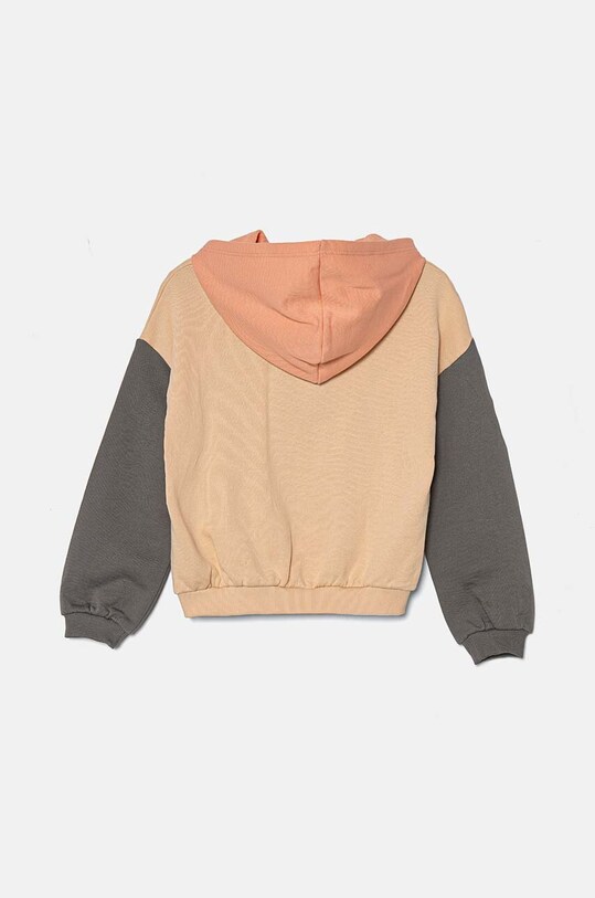 Дитяча бавовняна кофта United Colors of Benetton 3J68C203Q.G.Seasonal помаранчевий AW24