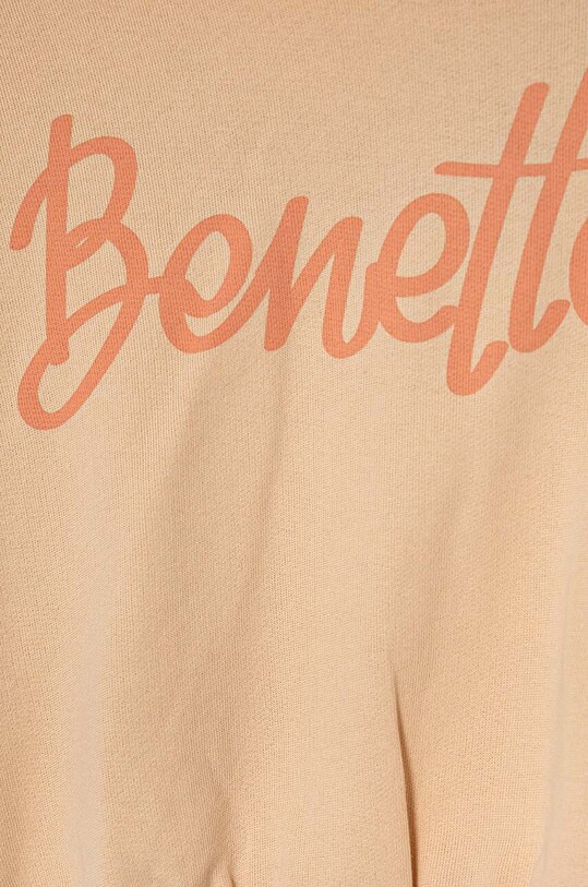 Дівчинка Дитяча бавовняна кофта United Colors of Benetton 3J68C203Q.G.Seasonal помаранчевий