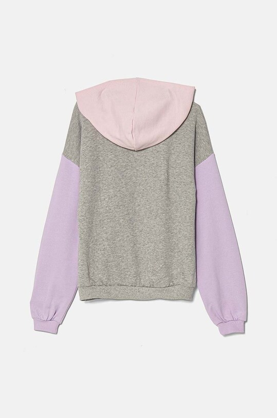 Детская хлопковая кофта United Colors of Benetton 3J68C203Q.G.Seasonal серый AW24