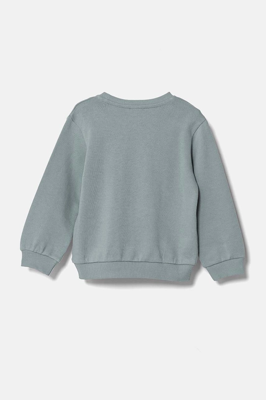 Хлопковая кофта для младенцев United Colors of Benetton 3J68G10FU.P.Seasonal зелёный AW24