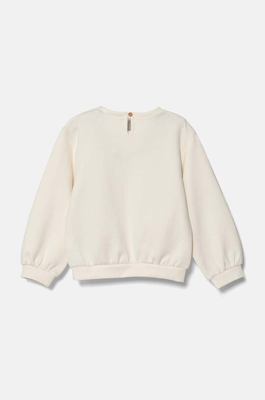 Dječja dukserica United Colors of Benetton 34JZG10FQ.P.Seasonal bež AW24