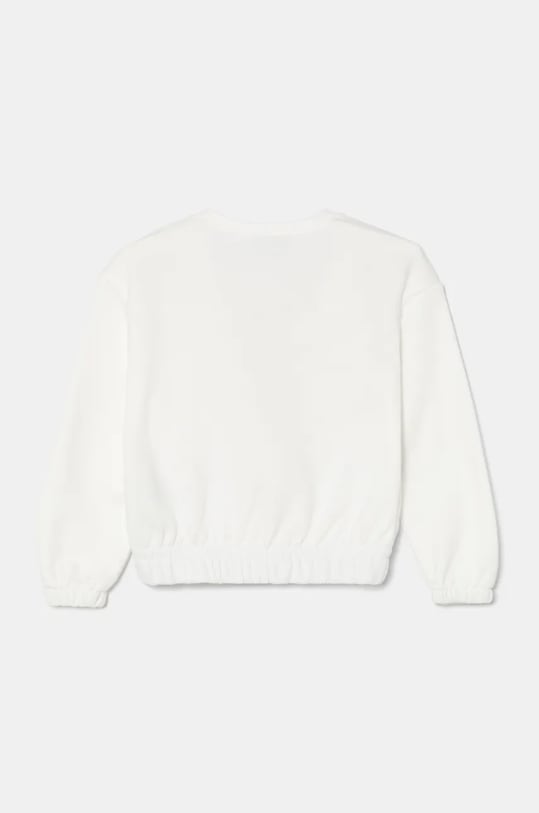 United Colors of Benetton bluza bawełniana niemowlęca 3J68G10HE.P.Seasonal biały AW24