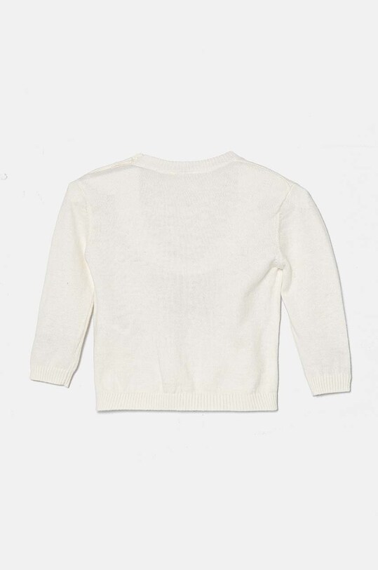 United Colors of Benetton pulover din amestec de lână pentru bebeluși 1ZNNB1011.W.Seasonal bej AW24