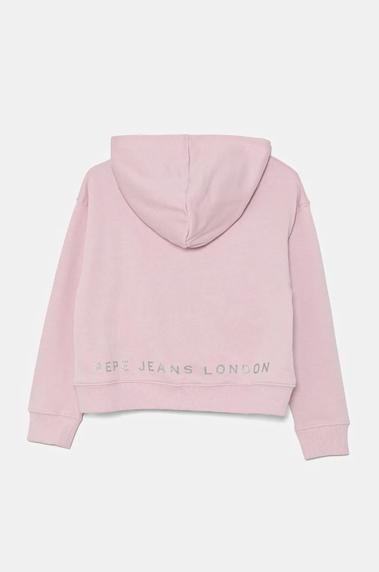 Dětská bavlněná mikina Pepe Jeans VICKY PG581337 růžová AW24