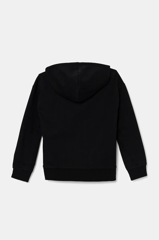 Παιδική βαμβακερή μπλούζα Guess J4BQ08.KAX74.9BYH μαύρο AW24