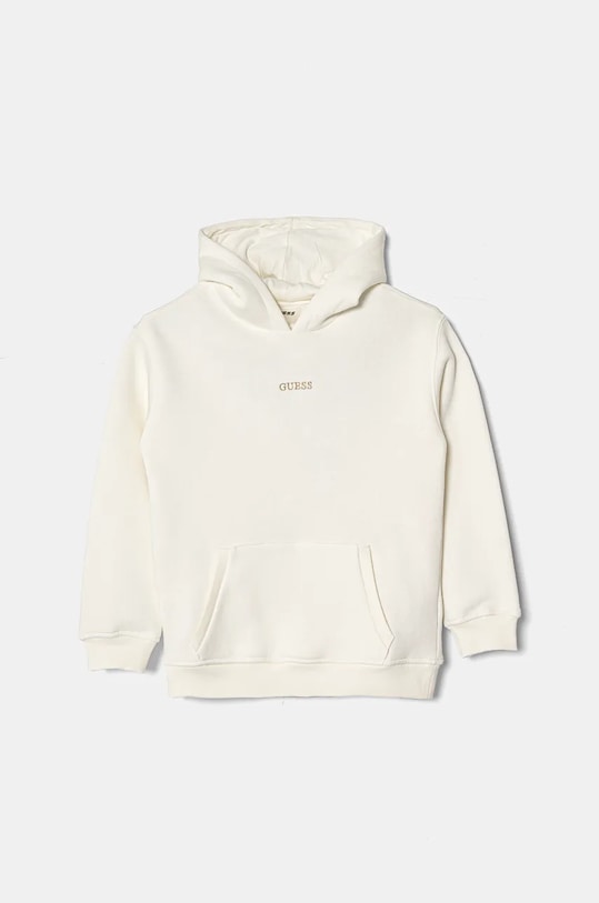 Dětská mikina Guess s kapucí béžová J4BQ29.KCHX0.9BYH