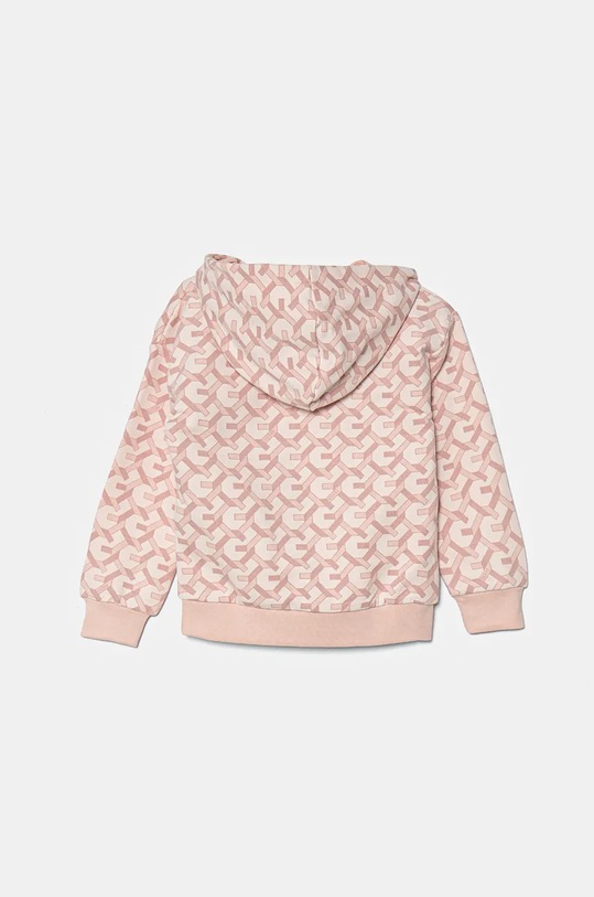 Guess felpa in cotone bambino/a K4BQ06.KAD73.9BYH rosa AW24