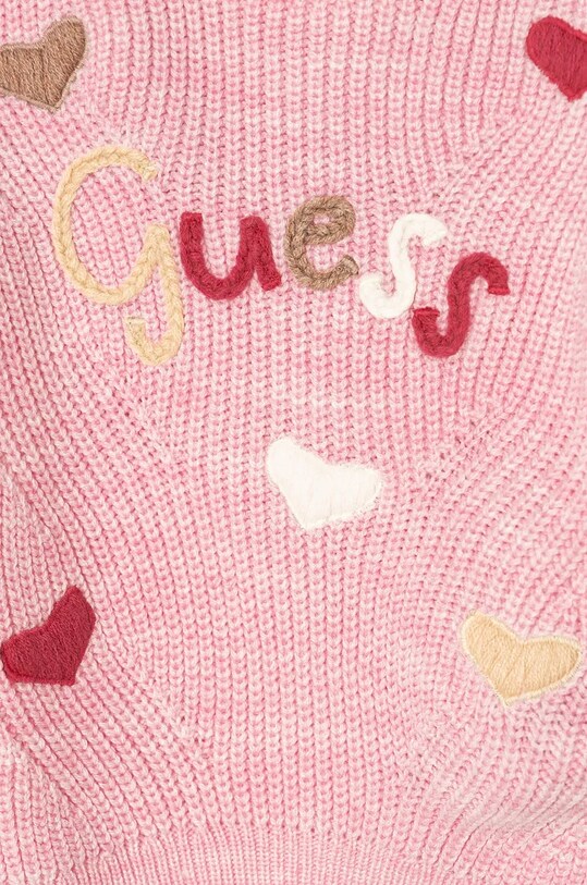 Дівчинка Дитячий светр Guess K4BR01.Z3IC0.9BYH рожевий