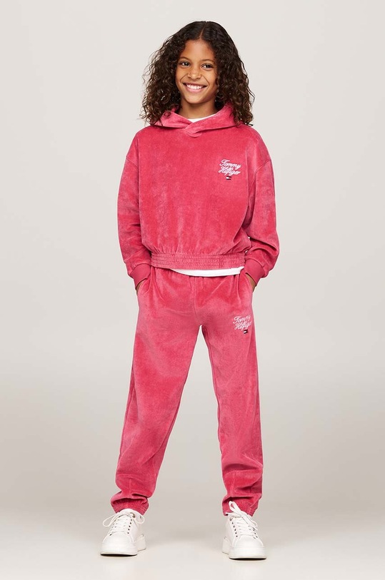 Tommy Hilfiger bluza copii roz KG0KG08192.9BYH.104.122