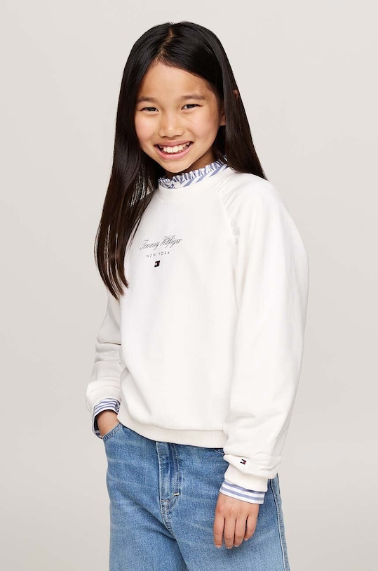 Tommy Hilfiger bluza dziecięca pozostałe biały KG0KG08194.9BYH.92.122