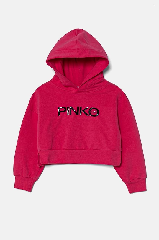 Pinko Up bluza dziecięca z kapturem różowy F4PIBGHS182
